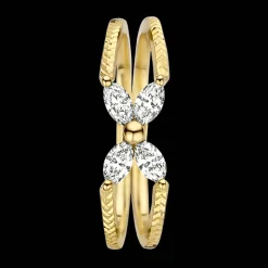 Gatsby Gala Ring 18kt Geel goud Diamant AP04 R 0038